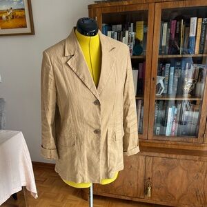 Muji Lightweight Hemp-blend Women's Blazer